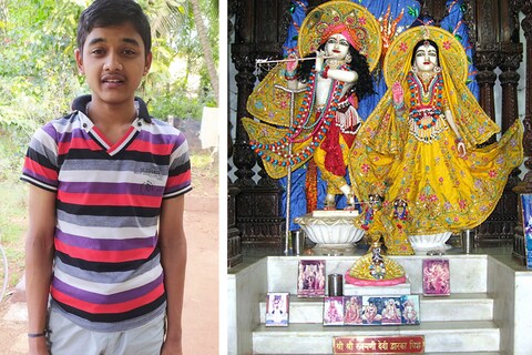 12 वीमध्ये शिकणाऱ्या अथर्वला देवाच्या नामस्मरणाची आवड होती, त्यासाठी तो थेट गुजरातच्या इस्कॉन मंदिरात (ISKON temple Gujrat) जाऊन पोहोचला. घरी फोनही करायला तो तयार नव्हता