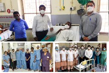 रेल्वे अपघातात झाले हाताचे दोन तुकडे, डॉक्टरांनी 11 तास शस्त्रक्रिया करत जोडला रेल्वे अपघातात झाले हाताचे दोन तुकडे, डॉक्टरांनी 11 तास शस्त्रक्रिया करत जोडला