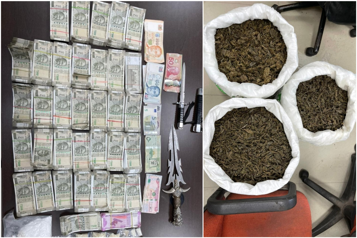 NCBची मोठी कारवाई; एमडी ड्रग्ज, गांजासह 20 लाखांची रोकड जप्त