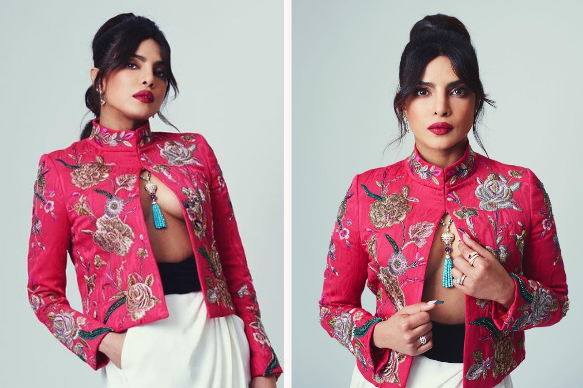 ‘अंतर्वस्त्र परिधान केली की नाही?’; हटके स्टाईलमुळं प्रियांका चोप्रा होतेय ट्रोल