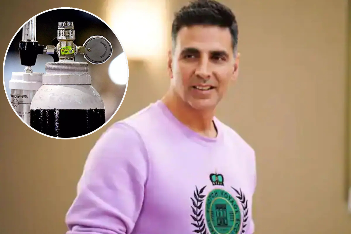 अक्षय कुमारनं केली मोठी मदत; कोरोना रुग्णांना पुरवले Oxygen Concentrator