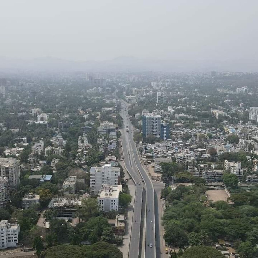 लॉकडाउनचा दिवस पहिला.- पुण्यातलं दृश्य