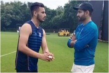 IPL 2021: 19 वर्षांच्या तरुण बॅट्समननं केली टेस्टमधील नंबर 1 बॉलरची धुलाई! IPL 2021: 19 वर्षांच्या तरुण बॅट्समननं केली टेस्टमधील नंबर 1 बॉलरची धुलाई!