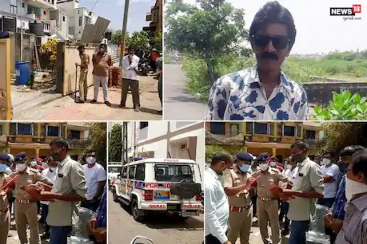 चोरीच्या उद्देशानं आले मात्र वृद्धाचे हात पाय बांधून केली निर्घृण हत्या, घटना CCTV मध्ये कैद