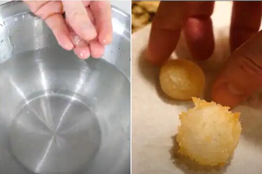 कायच्या काय! हा पदार्थ खायचा की प्यायचा? वेगाने प्रसिद्ध होतेय 'Deep-Fried Water' नावाची विचित्र डिश