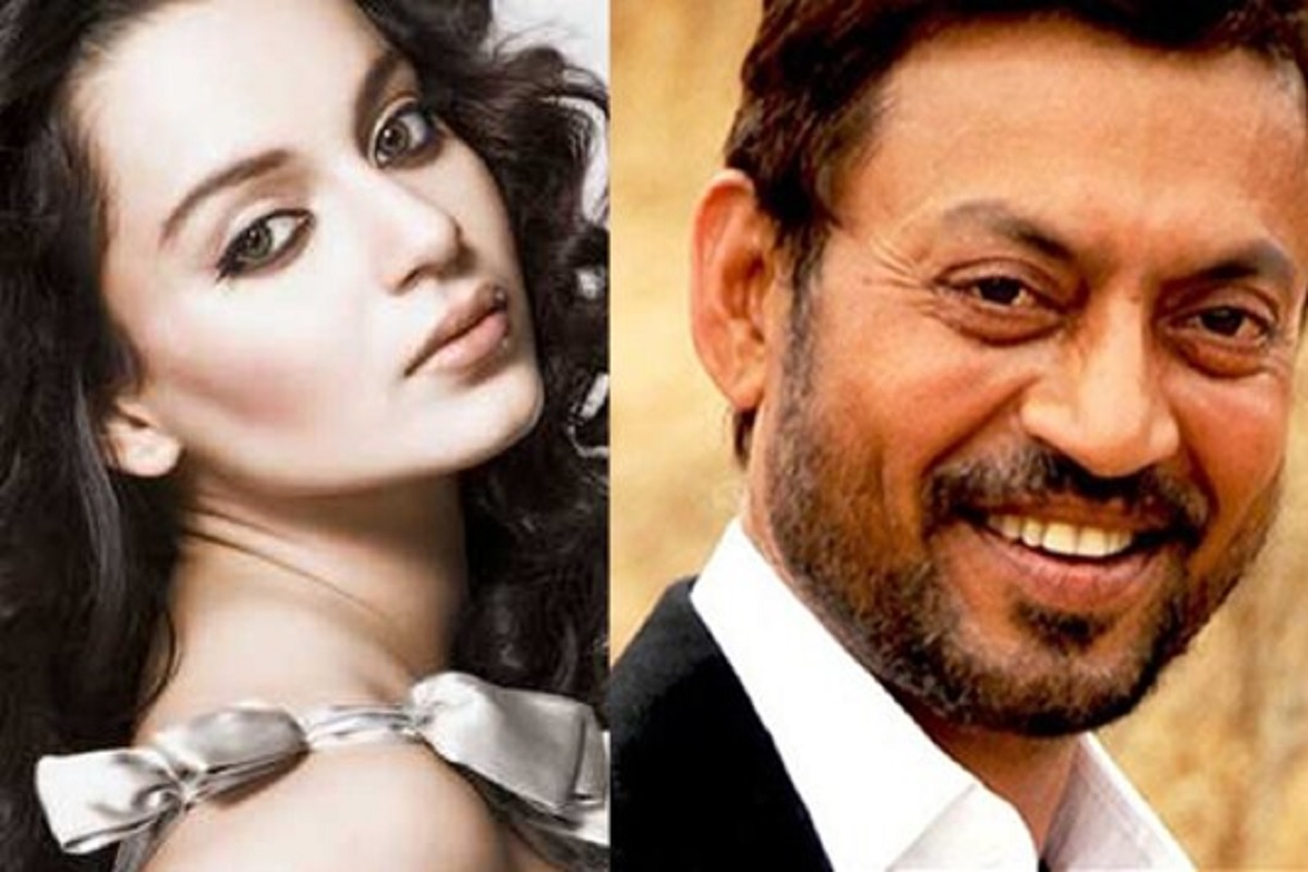 "इरफान खानने माझ्यासोबत काम करण्यास नकार दिला कारण...", कंगणा रणौतने केला मोठा खुलासा