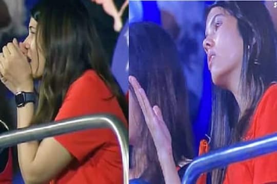 IPL 2021: मनिष पांडे आऊट होताच SRH च्या 'मिस्ट्री गर्ल'चा चेहरा पडला, Video Viral