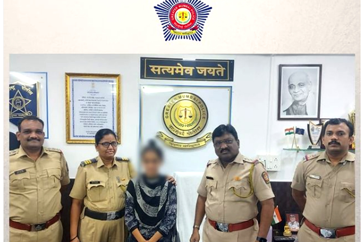 कडक सॅल्युट..! आत्महत्या करण्यासाठी निघालेल्या तरुणीचे मुंबई पोलिसांनी वाचवले प्राण