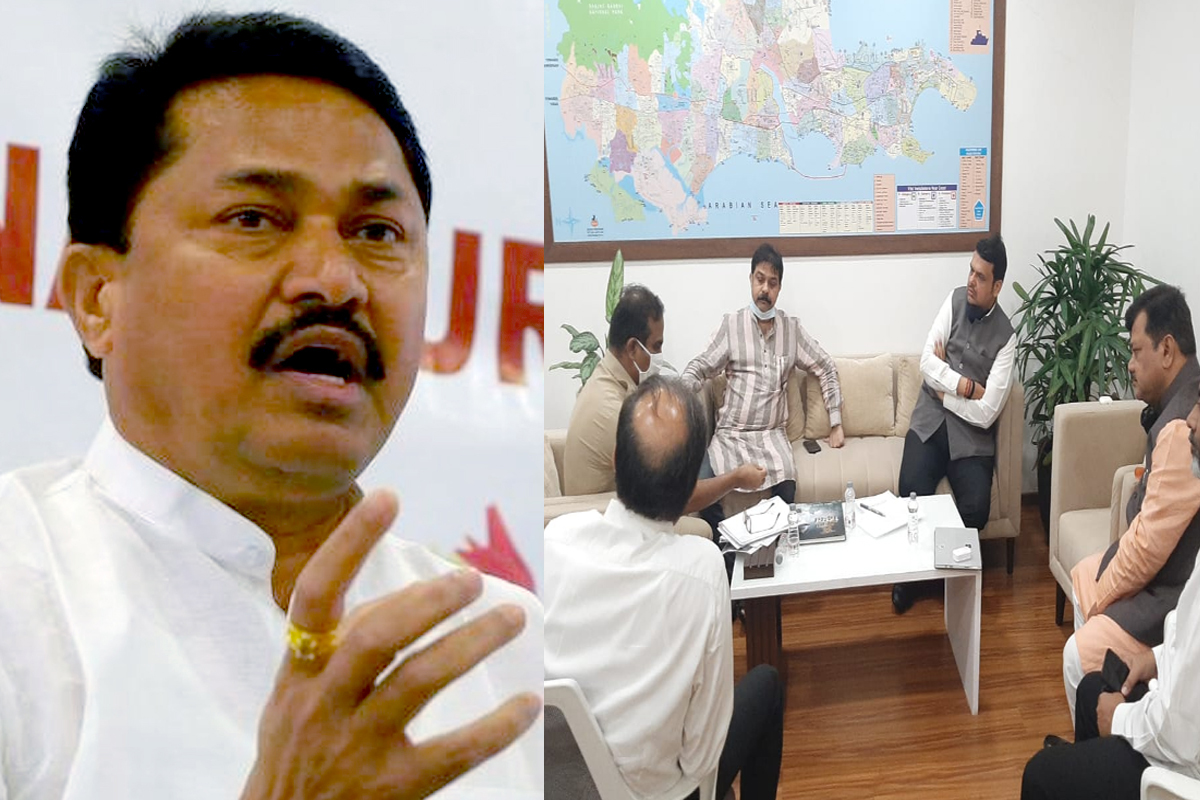 फडणवीस-दरेकरांवर कारवाई करा, नाना पटोलेंचं मुख्यमंत्री उद्धव ठाकरेंना पत्र