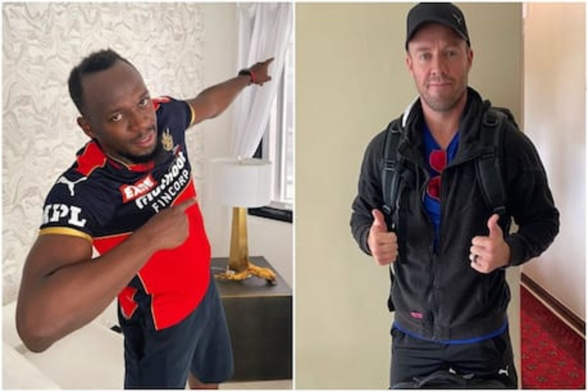IPL 2021: उसेन बोल्टचा RCB ला खास संदेश! विराट, डीव्हिलिर्यसनं दिली 'ही' प्रतिक्रिया