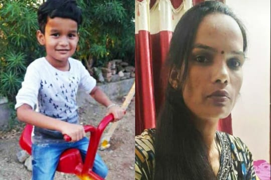 प्रेयसीच्या मदतीने पतीने 7 वर्षांच्या मुलासह पत्नीला दिला गळफास, दौंडमधील घटना