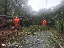 Cyclone Tauktae: रस्त्यांवर पाणी, विमानतळ बंद, झाडं पडली, सोसाट्याच्या वाऱ्याने मुंबई बेहाल, पाहा PHOTO Cyclone Tauktae: रस्त्यांवर पाणी, विमानतळ बंद, झाडं पडली, सोसाट्याच्या वाऱ्याने मुंबई बेहाल, पाहा PHOTO