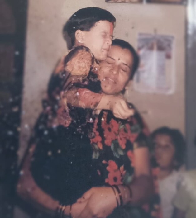 ही लहान मुलगी आहे अभिनेत्री प्राजक्ता गायकवाड.