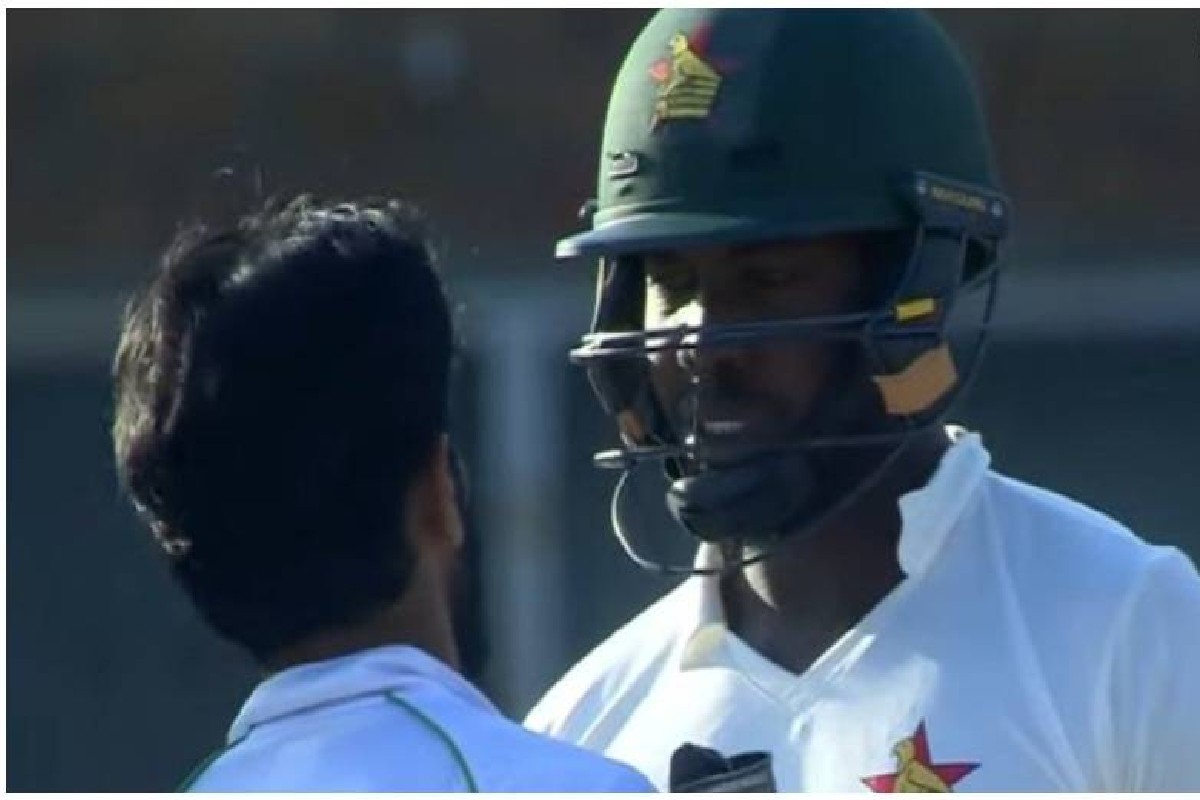 VIDEO: पाकिस्तान आणि झिम्बाब्वेचे खेळाडू मैदानात भिडले, 5 बॉल सुरु होता ड्रामा