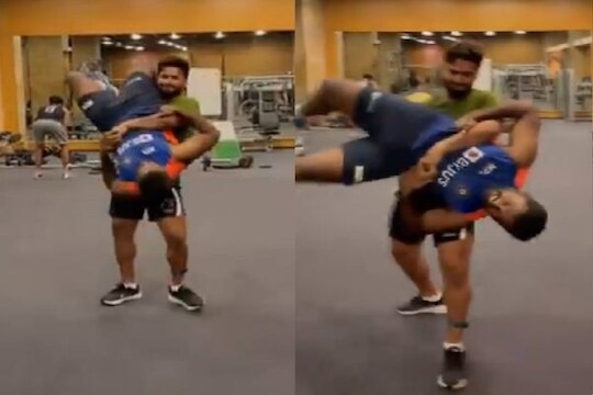 ऋषभ पंतचा खतरनाक स्टंट पाहून व्हाल थक्क! VIDEO VIRAL
