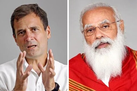 Rahul Gandhi on PM Narendra Modi कोरोना विरोधातील लढाईमद्ये पंतप्रधान नरेंद्र मोदींनी विजय जाहीर करण्याची घाई केली असं राहुल गांधी म्हणाले. तसंच लसीकरण हा एकमेव कोरोनावर तोडगा असल्याचंही राहुल गांधी म्हणाले. 