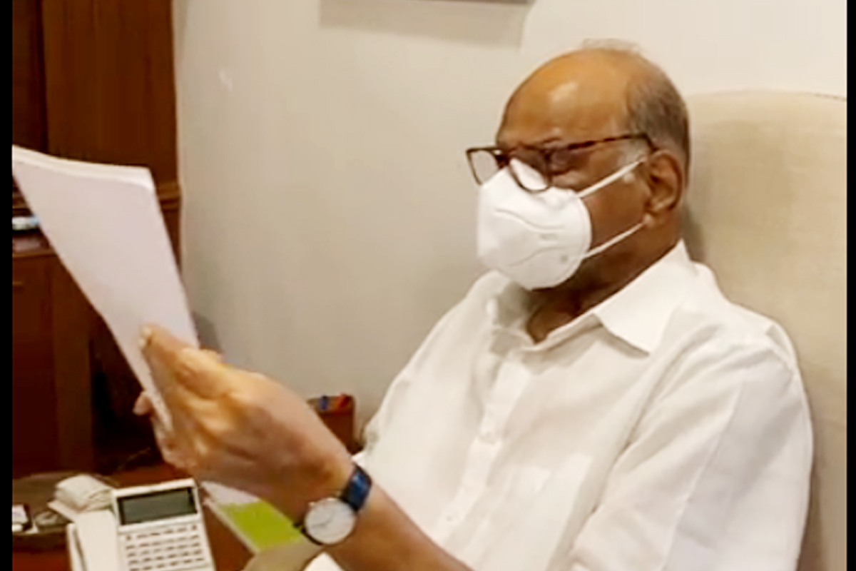 शरद पवारांचे मुख्यमंत्री, उपमुख्यमंत्र्यांना पत्र; उद्धव ठाकरेंकडे केली 'ही' मागणी