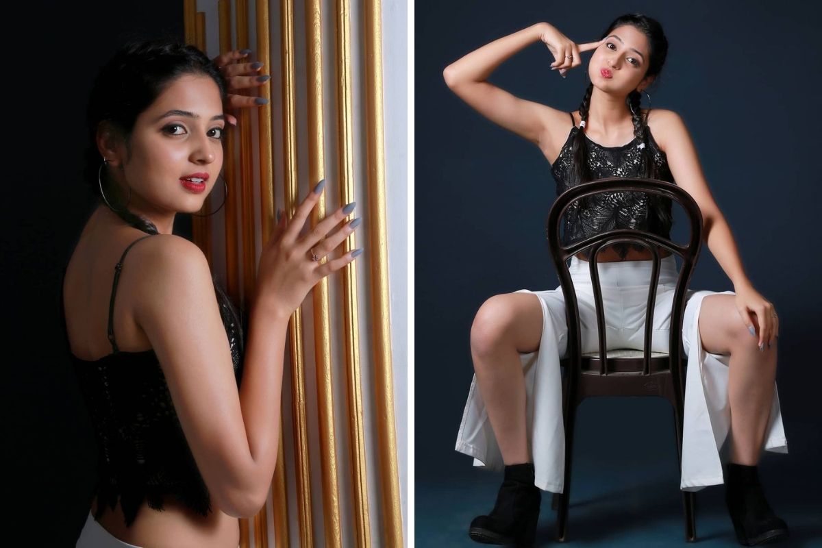 'जीव झाला येडा पिसा' मालिकेतून घराघरात पोहचलेली अभिनेत्री म्हणजे विदुला चौगुले. विदुला आपल्या सुंदर फोटोंमुळे नेहमीच चर्चेत असते. 'जीव झाला येडा पिसा' मालिकेतून घराघरात पोहचलेली अभिनेत्री म्हणजे विदुला चौगुले. विदुला आपल्या सुंदर फोटोंमुळे नेहमीच चर्चेत असते.