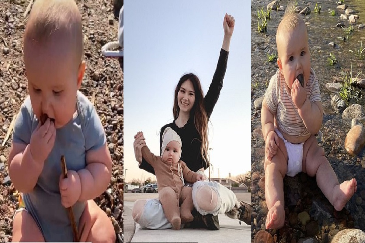 दगड, माती आणि बरंच काही...; अवघ्या 8 महिन्यांच्या बाळाला खायला देते ही आई कारण...