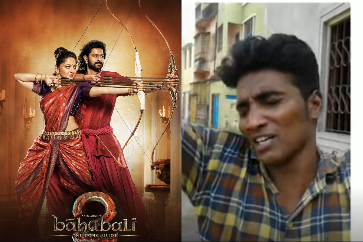 ऐकूनच म्हणाल व्वा उस्ताद! ना म्युझिक, ना कोरस; तरुणानं गायलं ‘बाहुबली’मधील अवघड गाणं