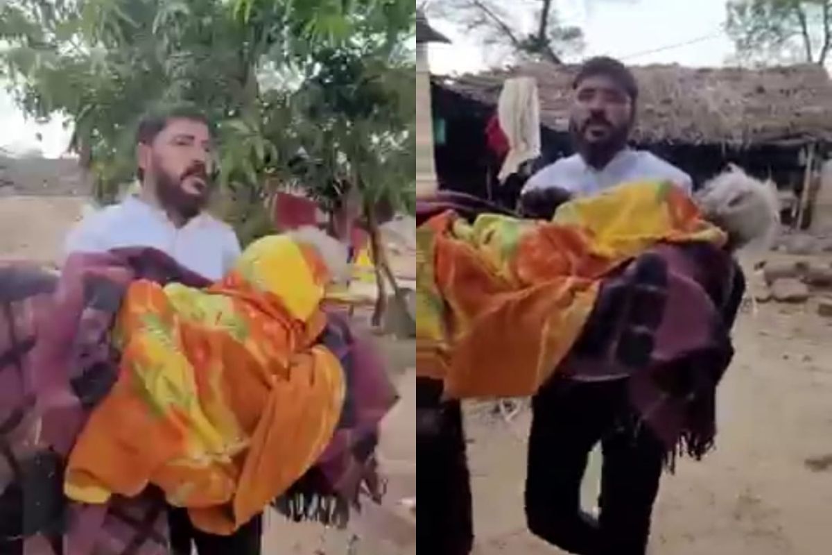 कोरोनाने माणुसकी संपवलीये का? 2 दिवस 90 वर्षांच्या आजी जनावरांच्या गोठ्यात होत्या पडून