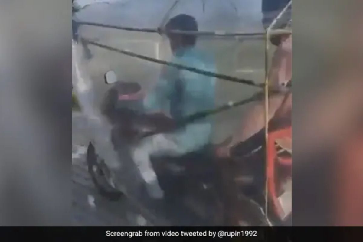 VIDEO: कोरोनामध्ये नागरिकांच्या क्रिएटिव्हीटीने गाठला नवा स्तर, देशी जुगाडचा आतापर्यंतचा सर्वात भारी नमुना