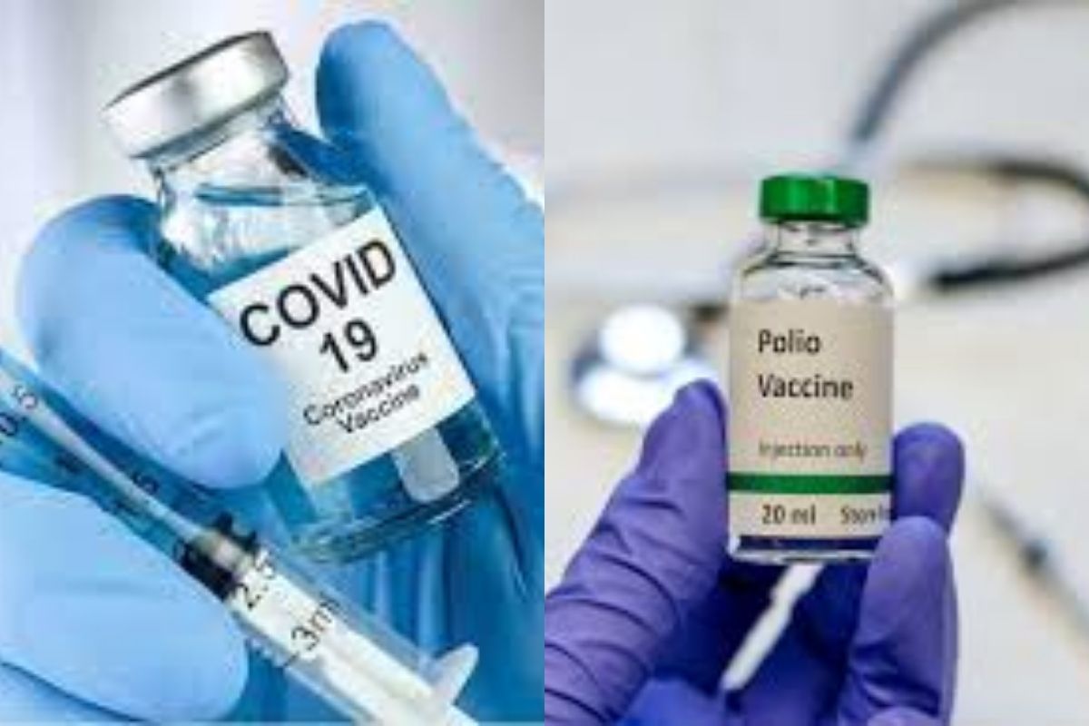 जीव मुठीत धरुन रुग्णालयातून कोरोना लशींची चोरी; घरी आल्यावर निघाले पोलिओचे डोस