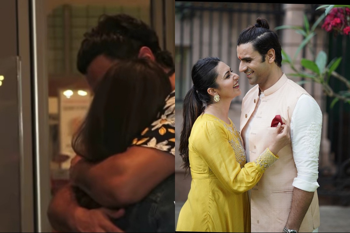 पतीला निरोप देताना अभिनेत्री झाली भावूक; दिव्यांकाला एअरपोर्टवरच कोसळलं रडू