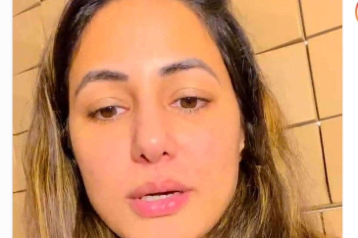 VIDEO : वडिलांच्या आठवणीत हिना खान भावुक; कोविडमधून बरी झाल्यानंतर साधला चाहत्यांशी संवाद