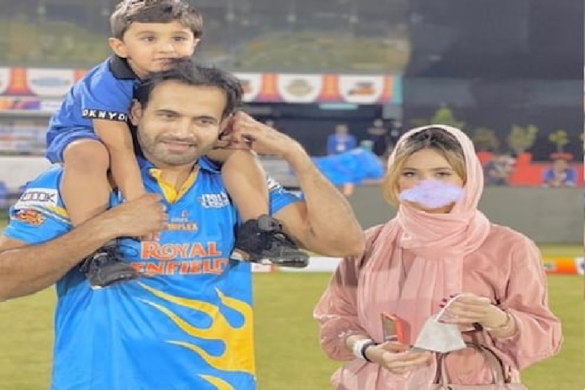 'त्या' फोटोतील चेहरा का लपवला? इराफान पठाणच्या पत्नीनं सांगितलं कारण