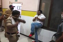 हॉस्पिटलमध्ये तोडफोड भोवली,पोलिसांनी भाजप कार्यकर्त्याला चोपले, VIDEO हॉस्पिटलमध्ये तोडफोड भोवली,पोलिसांनी भाजप कार्यकर्त्याला चोपले, VIDEO