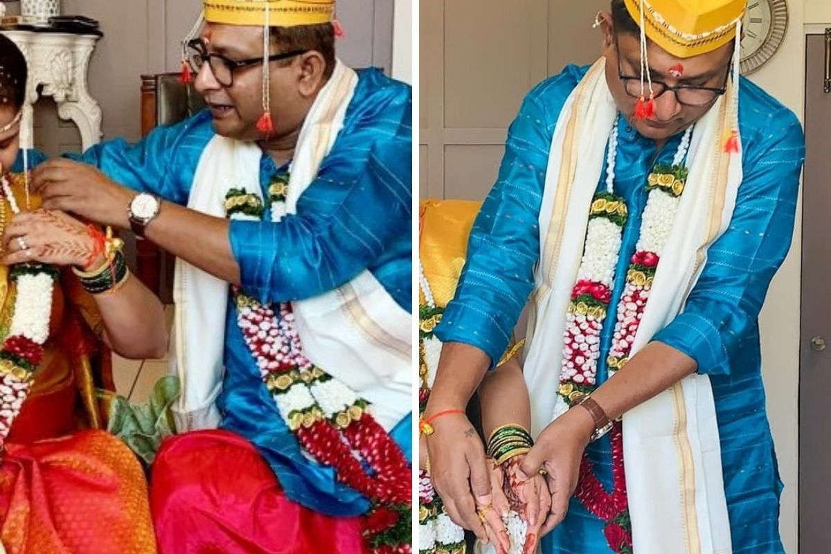 अगं बाई.. अरेच्चा! केदार शिंदे दुसऱ्यांदा अडकले विवाह बंधनात, 25 वर्षांनी पूर्ण झाली हौस