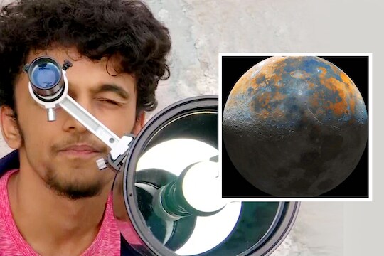 16 वर्षाच्या पुणेकर मुलाने Click केले चंद्राचे भन्नाट फोटो, मनासारखा फोटो मिळण्यासाठी 50 हजारांहून जास्त Click