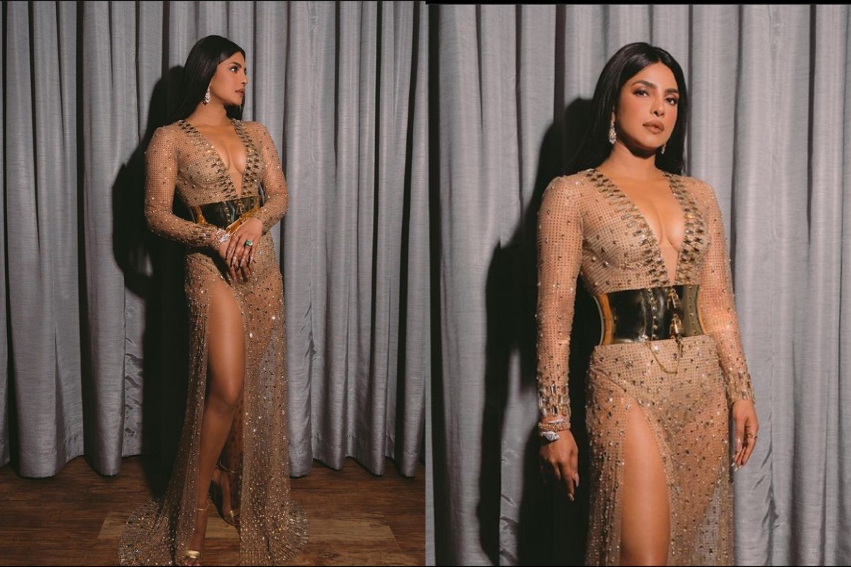 अबब... इतक्या पैशांत एखादं घर येईल; प्रियांकाच्या ड्रेसची किंमत ऐकून येईल चक्कर