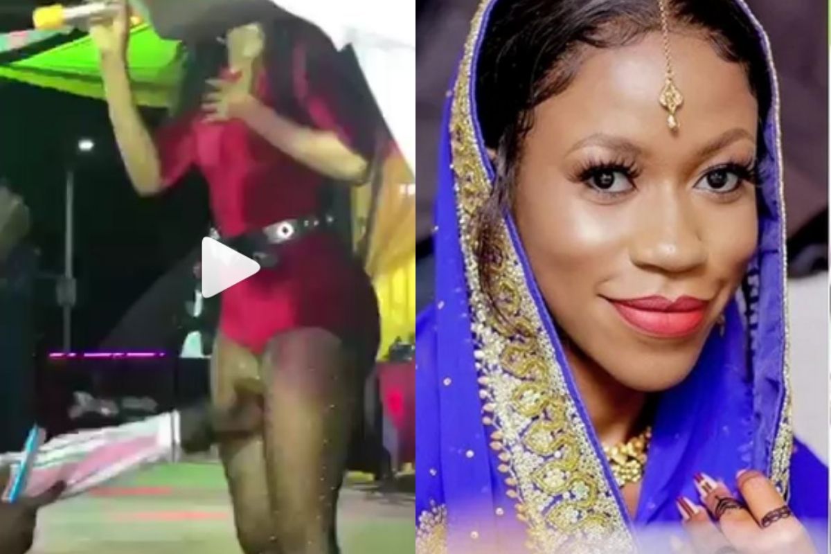 घृणास्पद! Live परफॉर्मन्समध्ये फॅनने गायिकेच्या प्रायव्हेट पार्टला स्पर्श करण्याचा केला प्रयत्न, Video Viral