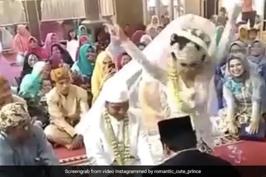 लग्नात नवरदेवाने केलं असं काही की आनंदाच्या भरात सर्व विसरून नाचायला लागली नवरी, पाहा Viral Video