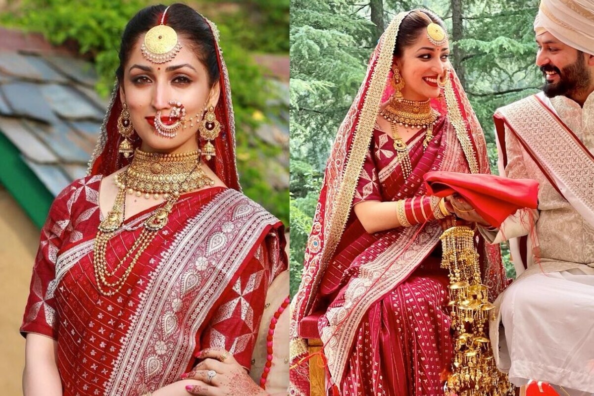 नुकतीच विवाहबद्ध झालेली अभिनेत्री यामी गौतमने हिमाचल प्रदेशात ४ जूनला दिग्दर्शक आदित्य धारसोबत विवाह केला. पण तिने अगदी साध्यासरळ पद्धतीने हे लग्न केलं. पारंपरिक हिमाचलं हिंदू पद्धतीने तिचं लग्न पार पडलं. ती अतिशय सुंदर दिसत होती. नुकतीच विवाहबद्ध झालेली अभिनेत्री यामी गौतमने हिमाचल प्रदेशात ४ जूनला दिग्दर्शक आदित्य धारसोबत विवाह केला. पण तिने अगदी साध्यासरळ पद्धतीने हे लग्न केलं. पारंपरिक हिमाचलं हिंदू पद्धतीने तिचं लग्न पार पडलं. ती अतिशय सुंदर दिसत होती.