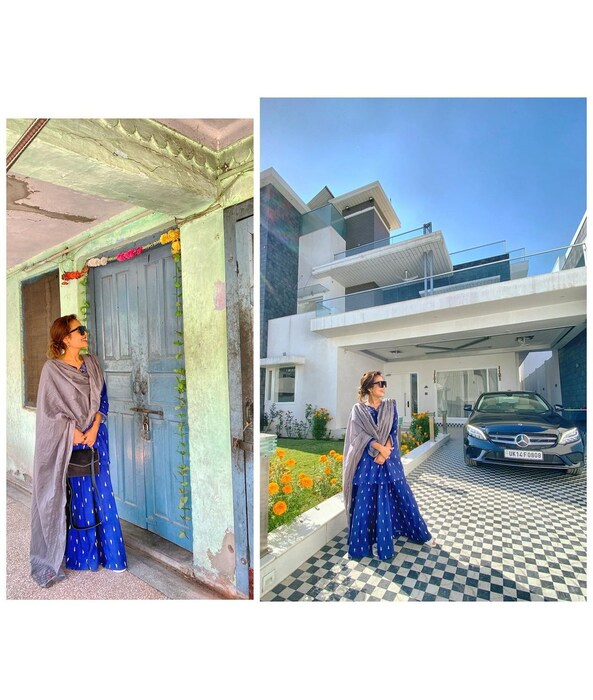नेहाने नव्या घरासोबतच तिच्या जुन्या घराचेही फोटो शे्र केले आहेत. तिला आजही तिचे जुने दिवस आठवतात.