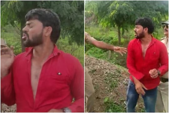 विनामास्क फिरणाऱ्याला हटकले; संतापाच्या भरात पोलिसांवरच हल्ला करत घेतला चावा, NSG कमांडो असल्याचा करतोय दावा