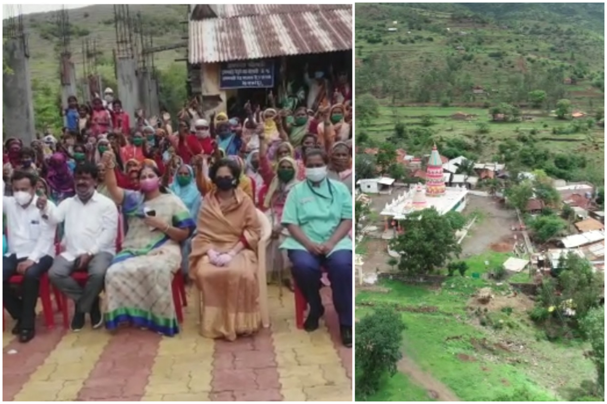 पुणे जिल्ह्यातील बहिरवाडी गावात लसीकरण पूर्ण; 100 टक्के लसीकरण करणारं देशातील पहिलं गाव