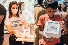 गरजूंच्या मदतीसाठी पुढे आली सनी लियोनी; 1 लाख लोकांना केलं अन्नदान गरजूंच्या मदतीसाठी पुढे आली सनी लियोनी; 1 लाख लोकांना केलं अन्नदान