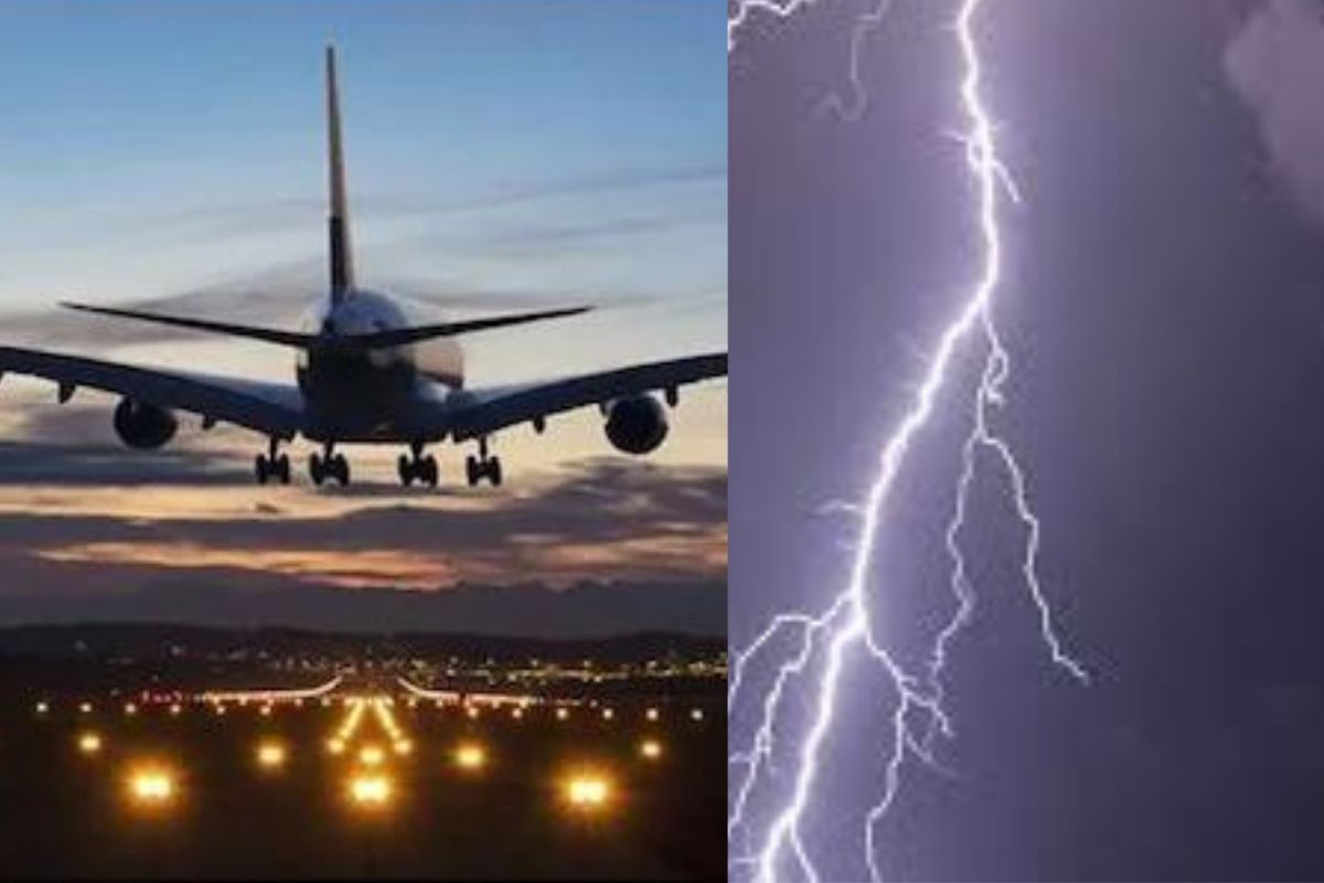 विजांचा कहर! खराब हवामानामुळे झालेल्या विमान अपघातात 8 जण जखमी; तर वीज पडून बंगालमध्ये 26 जणांचा मृत्यू
