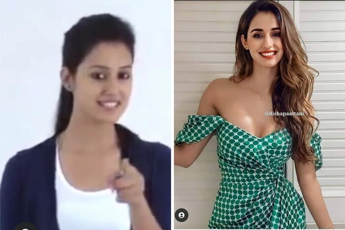 अभिनेत्री दिशा पाटनीचा आधीचा आणि आत्ताचा लुक सध्या जोरदार व्हायरल होतं आहे. 