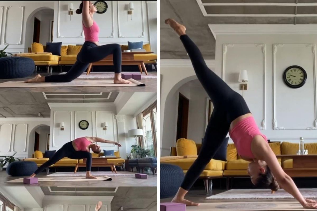 Yoga Day 2021: आलियाच्या हटके योगा पोझ; हा VIDEO एकदा पाहाच
