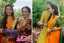 श्रीमंता घरची...अनन्यासोबत अथर्वने केली वडाची पूजा; मागितली साता जन्माची साथ