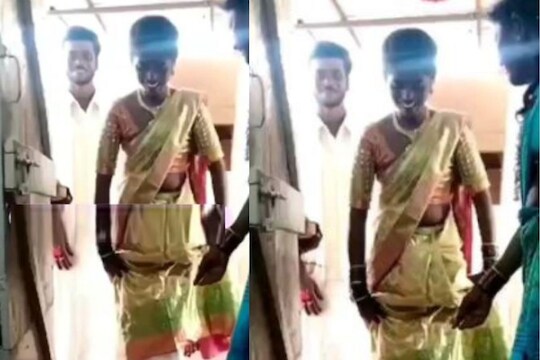 सासरच्या घरात प्रवेश करताच नव्या नवरीचं धक्कादायक कृत्य; उपस्थितही हैराण, पाहा VIDEO