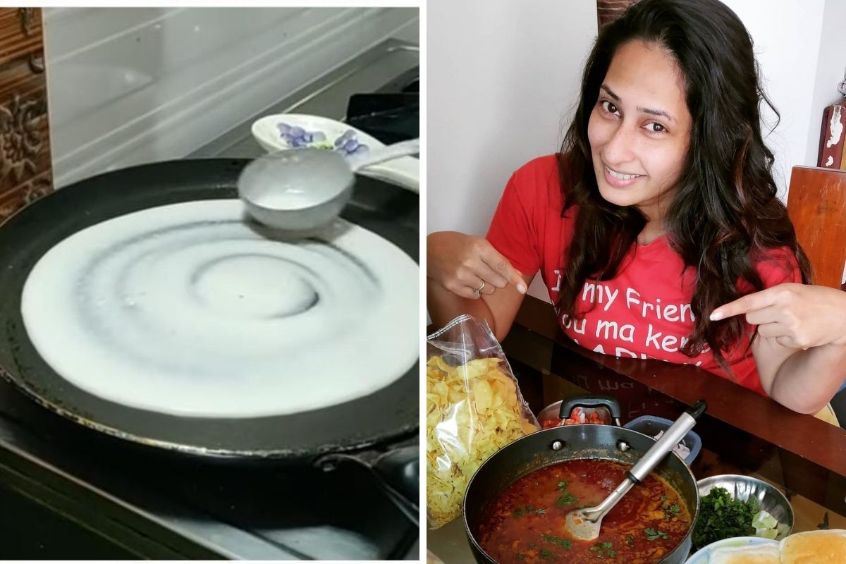 VIDEO: मराठी अभिनेत्रीचा साउथ इंडियन तडका; प्रियाने बनवला चटपटीत डोसा