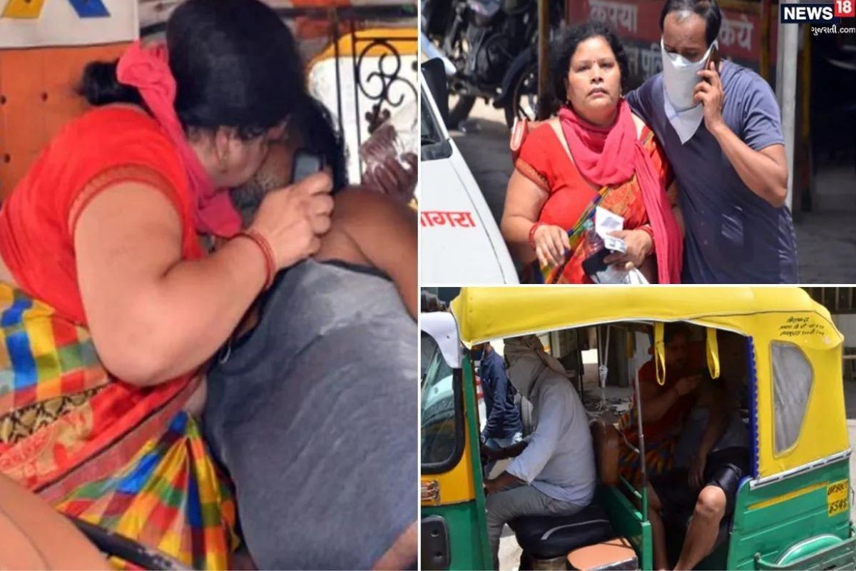 पतीला तोंडानं ऑक्सिजन देतानाचा हृदयद्रावक फोटो झालेला व्हायरल, आता कशी आहे महिलेची अवस्था?