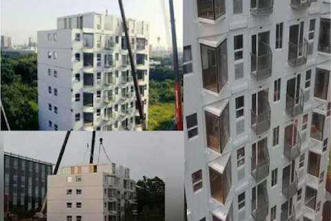 एखादी इमारत बांधण्याचे काम वर्षानुवर्ष रखडल्याचे प्रकार नवे नाहीत. पण एक दहा मजली रहिवाशी इमारत ( 10 Storey Residential Building within 28 Hours) फक्त 28 तासांमध्ये तयार झाली आहे. 