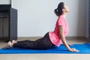 International Yoga Day: साक्षात माधुरी दीक्षितबरोबर करा दररोज योगा; पाहा VIDEO